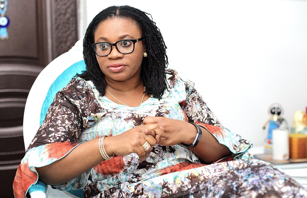Mrs Charlotte Osei, Chairperson of the Electoral Commission 